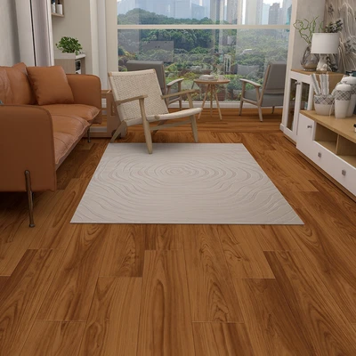 Gambar Arthome 121.8x19.5x0.8 cm Pelapis Lantai Laminate - Teak