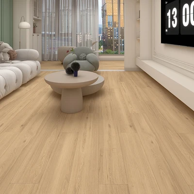 Gambar Arthome 121.8x19.5x0.8 cm Pelapis Lantai Laminate - Oak