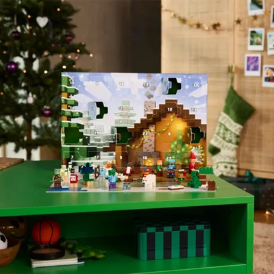 Gambar LEGO Minecraft Advent Calendar 2025 Set 300 Pcs 21280 - Mix