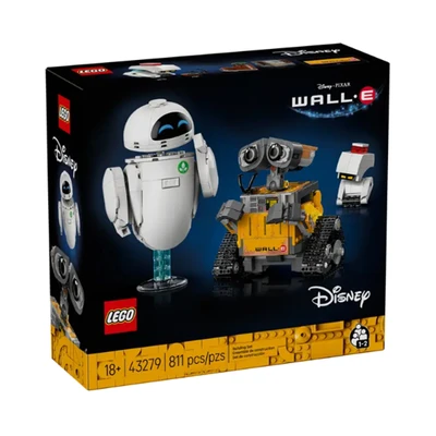 Gambar LEGO Disney Wall E & Eve Set 811 Pcs 43279 - Putih/kuning