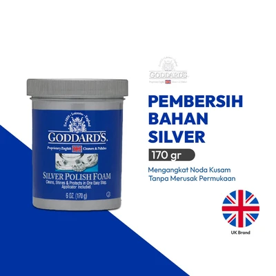 Gambar Goddards Foam Pembersih Bahan Silver 170 gr - Biru/Abu-abu