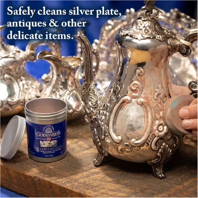 Gambar Goddards Foam Pembersih Bahan Silver 170 gr - Biru/Abu-abu