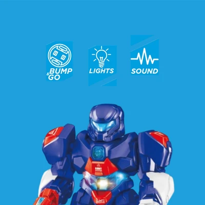 Gambar Cruzer Action Robo Cyber Shadow - Biru