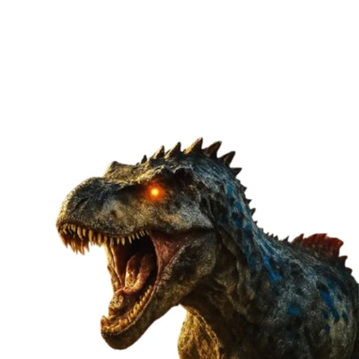 Gambar Cruzer Set Mainan Dinos Escape Indominus Rex - Abu-abu