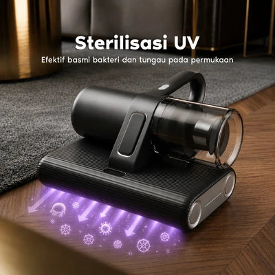 Gambar Klaz Vacuum Cleaner Cordless UV Cleaner Boost 110 Watt - Hitam