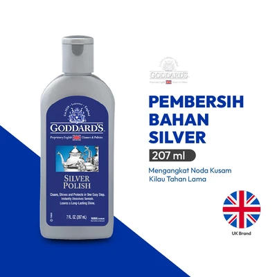 Gambar Goddards Cairan Pembersih Bahan Silver 207 ml - Biru/Abu-abu