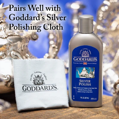 Gambar Goddards Cairan Pembersih Bahan Silver 207 ml - Biru/Abu-abu