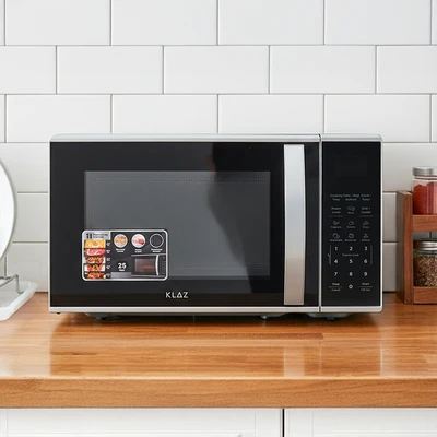 Gambar Klaz Microwave Oven Digital Dengan Pemanggang 25 Liter - Putih
