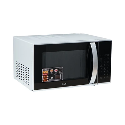 Gambar Klaz Microwave Oven Digital Dengan Pemanggang 25 Liter - Putih
