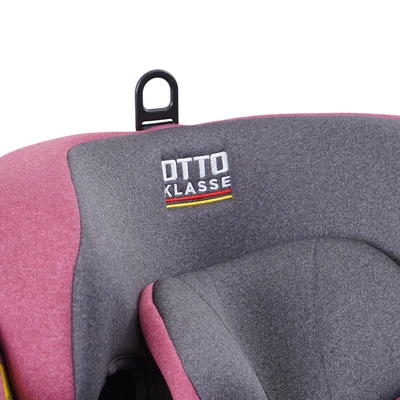 Gambar Otto Klasse Car Seat Bayi Dengan Supporting Rod - Merah/Abu-abu