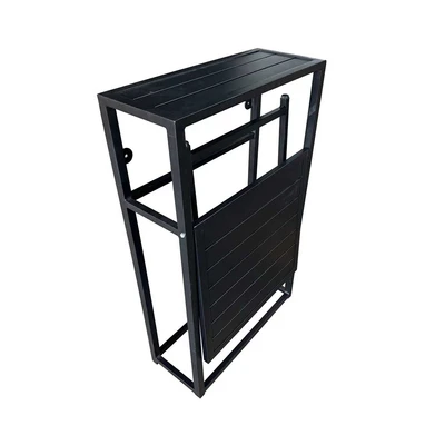 Gambar Soleil Atmos Set Kursi & Meja Teras Lipat - Hitam