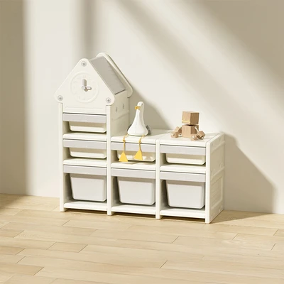 Gambar Stora Rak Penyimpanan Anak House Playbin - Abu-Abu