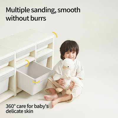 Gambar Stora Rak Penyimpanan Anak House Playbin - Abu-Abu