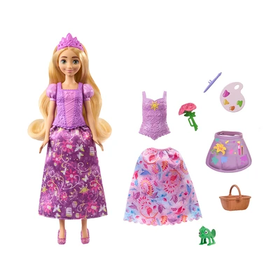 Gambar Disney Princess Set Boneka 2 In 1 Rapunzel Stories - Mix