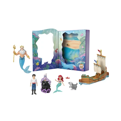 Gambar Disney Princess Set Minifigure Ariel Classic Storybook - Mix