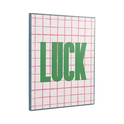 Gambar Informa Hiasan Dinding Kanvas Print Luck 40x50 cm - Mix