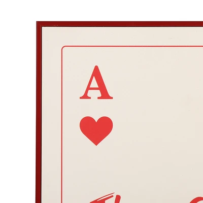 Gambar Informa Hiasan Dinding Kanvas Print Heart 30x40 cm - Krem