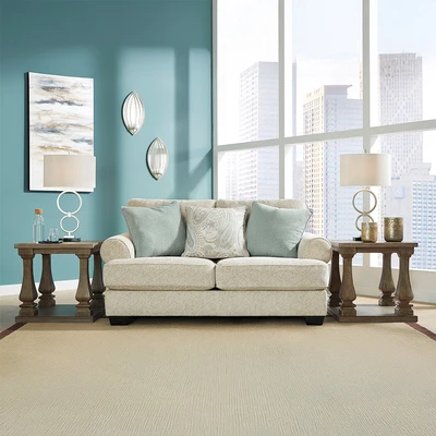 Gambar Ashley Monaghan Sofa Fabric 2 Seater - Krem Beige