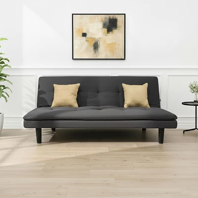 Gambar Informa Neo Geneva Sofa Bed Fabric Aldridge - Abu-Abu