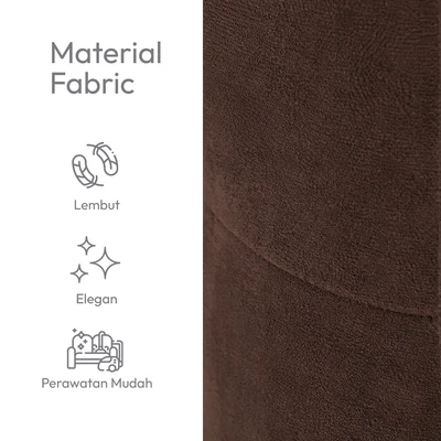 Gambar Informa Neo Geneva Sofa Bed Fabric Aldridge - Cokelat