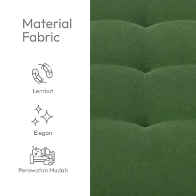 Gambar Informa Neo Geneva Sofa Bed Fabric Aldridge - Hijau
