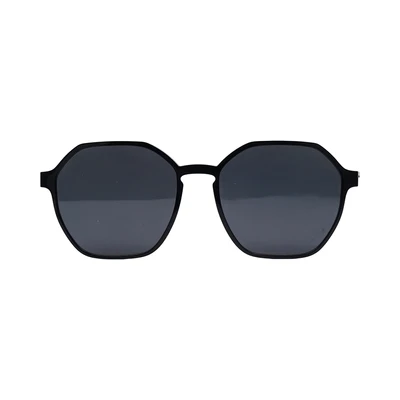 Gambar Parim Eyewear Kacamata Magnet Square Titanium 97001 - Hitam