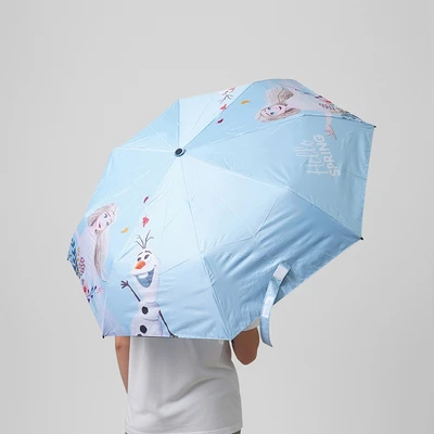 Gambar Ataru Payung Lipat Frozen UPF50 90 cm - Biru