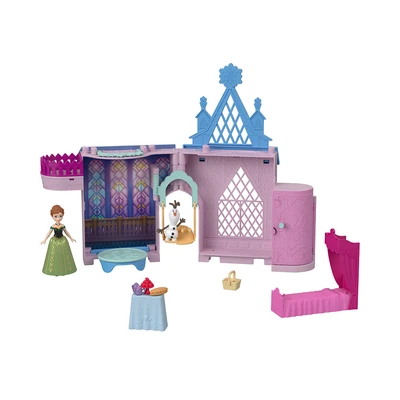 Gambar Disney Princess Set Frozen Anna Castle - Pink/biru