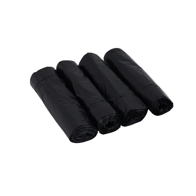 Gambar Krisbow Kantong Sampah Dengan Tali Serut 50 Liter Set 72 Pcs - Hitam