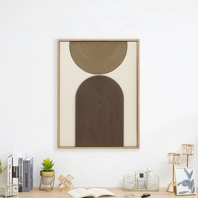 Gambar Informa Hiasan Dinding 3D Circle G10 60x80x3 cm - Mix