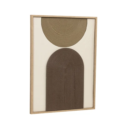 Gambar Informa Hiasan Dinding 3D Circle G10 60x80x3 cm - Mix