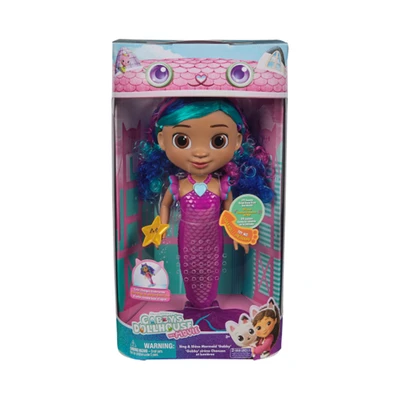 Gambar Gabby's Dollhouse Boneka The Movie Feature Mermaid - Mix