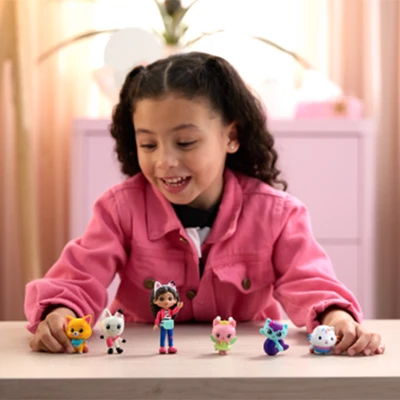 Gambar Gabby's Dollhouse The Movie Minifigure Gift Set - Mix