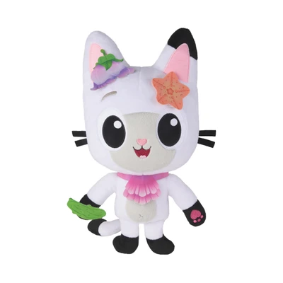 Gambar Gabby's Dollhouse The Movie Boneka Plush Pandy Paws - Putih