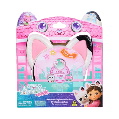 Gambar Gabby's Dollhouse The Movie Bando Musical Ears - Putih/hitam