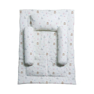 Gambar Kindla Luxe Perlengkapan Tidur Bayi Dream Bear 100x70 cm Set 4 Pcs - Mix