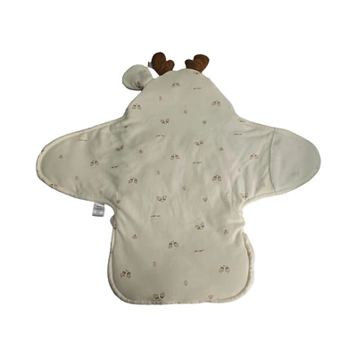 Gambar Kindla Selimut Bedong Bayi Cuddly Reindeer - Krem Beige