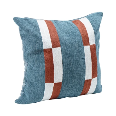 Gambar Informa Mountain Breeze Sarung Bantal Sofa Polyester & Linen 45x45 cm - Biru