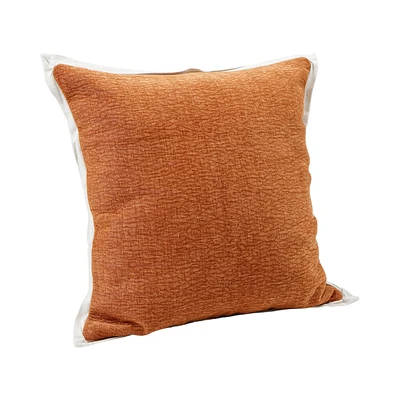 Informa Mountain Breeze Sarung Bantal Sofa Polyester & Linen 45x45 cm - Merah Terracotta