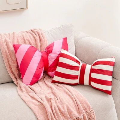 Gambar Informa Bowie Bantal Sofa Dacron 30x50 cm - Merah/Putih