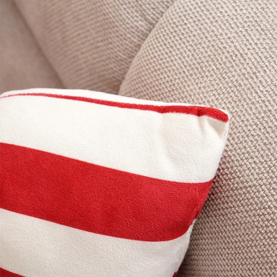 Gambar Informa Bowie Bantal Sofa Dacron 30x50 cm - Merah/Putih