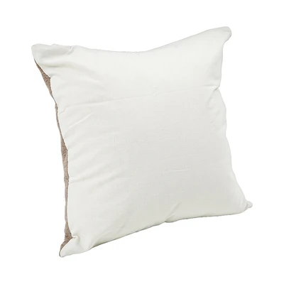 Gambar Informa Natural Sayla Sarung Bantal Sofa Polyester & Linen 45x45 cm - Cokelat