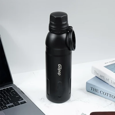 Gambar Ataru Botol Vacuum Flask Stainless Steel 700 ml - Hitam
