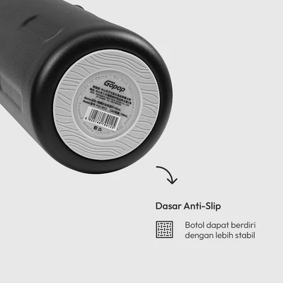 Gambar Ataru Botol Vacuum Flask Stainless Steel 700 ml - Hitam