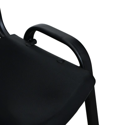 Gambar Soleil Kursi Banquet Susun Armless - Hitam