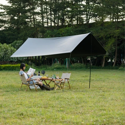 Gambar Montec Tenda Kanopi Vinyl 1.95x4 Meter - Silver