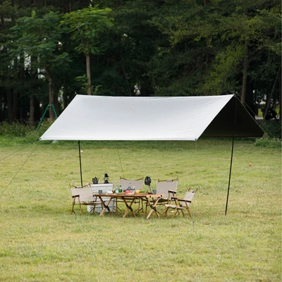Gambar Montec Tenda Kanopi Vinyl 1.95x4 Meter - Silver