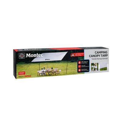 Gambar Montec Tenda Kanopi Vinyl 1.95x4 Meter - Silver