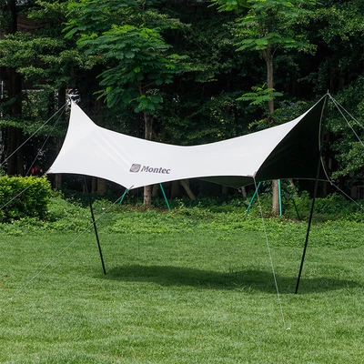 Gambar Montec Tenda Kanopi Vinyl 4.5x5.2 Meter - Krem