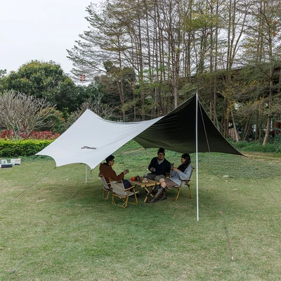 Gambar Montec Tenda Kanopi Vinyl 4.5x5.2 Meter - Krem